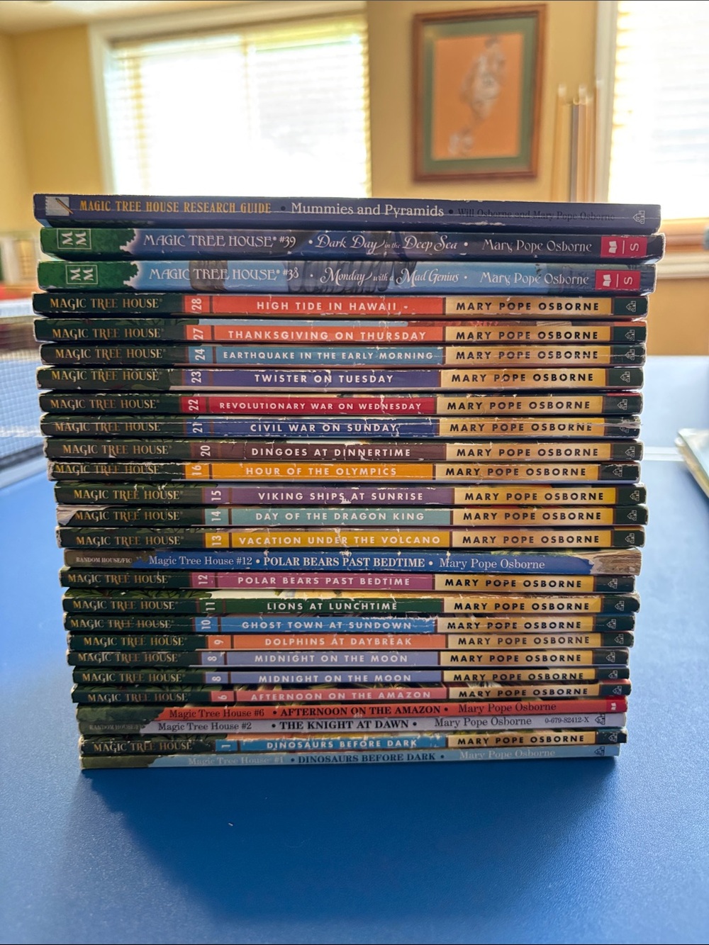 Magic treehouse bundle collection of books